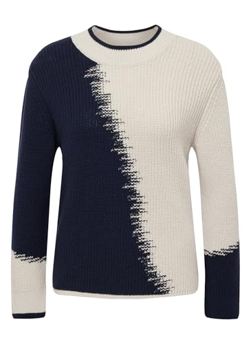 Rabe Pullover Gemustert - Rollkragen, Langarm im Sale