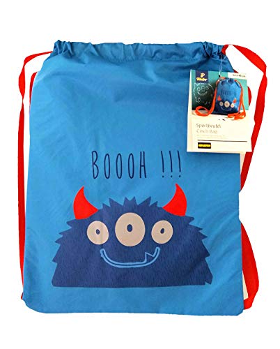 Tchibo TCM children's sports bag, gym bag, sports bag - design unicorn or monster (design monster) on sale