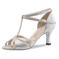 Thumbnail for Werner Kern women's dance shoes Astrid 6.5 - Color: Pearl Silver - on sale