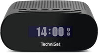 Thumbnail for TechniSat TECHNIRADIO 50 - Kompakter Radiowecker (DAB+, UKW Wecker mit großem LCD-Display, Dual-Alarm, Kopfhöreranschluss, 1 Watt, USB-Netzteil) schwarz im Sale