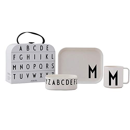 Design Letters Eat & Learn Tritan Suitcase | Kinder Trinkbecher & Trinklernbecher | Kinderteller, Kinderschale | Tritan Geschirr | Geschenke für Schulanfang | P im Sale
