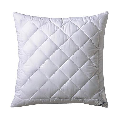 billerbeck Silver-Dream pillow - pillow 80 x 80 cm with zipper - pillow with silver finish - individually adjustable in the sale