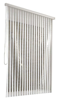 Thumbnail for Kleine Wolke 3321100747 Shower blind for Kleine Wolke empty cassette, 128 x 240 cm, white with stripes on sale