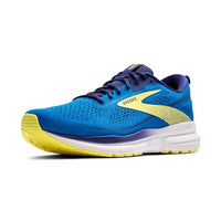 Thumbnail for BROOKS Men's Trace 3 Sneaker, Forged Iron/Blue/Yellow, 44.5 EU on sale