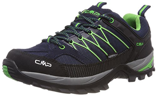 CMP Unisex Children's Rigel Low Shoe WP Trekking Shoes, B Blue Gecko on sale