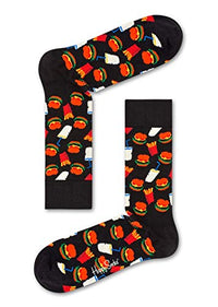 Thumbnail for Happy Socks Unisex Freizeitsocken Hamburger Sock, Schwarz, 36-40 im Sale