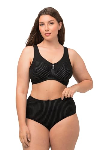 Ulla Popken Damen Entlastungs-bh, Ohne Bügel, Strassanhänger, Cup C - Bügelloser BH, Weiß, 95F EU im Sale