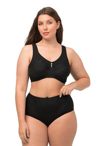 Thumbnail for Ulla Popken Damen Entlastungs-bh, Ohne Bügel, Strassanhänger, Cup C - Bügelloser BH, Weiß, 95F EU im Sale