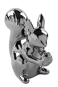 Thumbnail for Fink - Dekofigur - Ruda - Eichhörnchen - Keramik - Silber - 11,5 x 12 x 6 cm im Sale