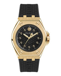Thumbnail for Philipp Plein Damen Analog Quarz Uhr mit Silikon Armband 7630615118895 im Sale