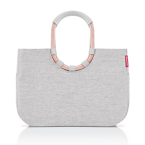 reisenthel loopshopper Sturdy bag with practical compartments made from recycled PET bottles Charming and water-repellent design, color: sky rose on sale