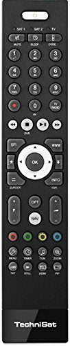 TechniSat TECHNICONTROL Fernbedienung (passend zu ISIO-Digitalreceivern und ISIO-TV-Geräten von TechniSat) schwarz im Sale