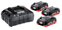 Thumbnail for Metabo Basis-Set 3 x LiHD 4,0 Ah – 685132000 – Akkuset für effizientes und schnelles Laden – Inklusive 18-V-Akkus und Ladegerät im Sale