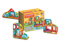 Thumbnail for Magformers Cube House Frog 20-Piece Magnetic Construction Toy. STEM Set with Magnetic Shapes and Accessories. Makes Different Houses from Magnetic Tiles.. im Sale