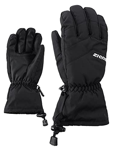 Ziener Kinder LETT AS glove junior Ski-Handschuhe / Wintersport | wasserdicht atmungsaktiv, black, 6,5 im Sale