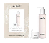 Thumbnail for BABOR Hyaluronic Cleansing Balm & Rose Toner Set, cleansing set, for radiant, smooth skin without tightness, soothing, 2 pieces on sale
