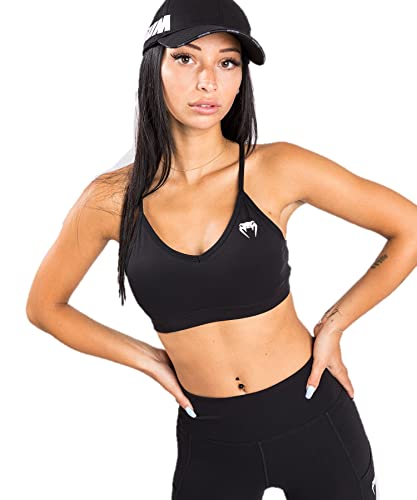 Venum Damen Essential Low Impact Bra Sport-BH - Schwarz - im Sale