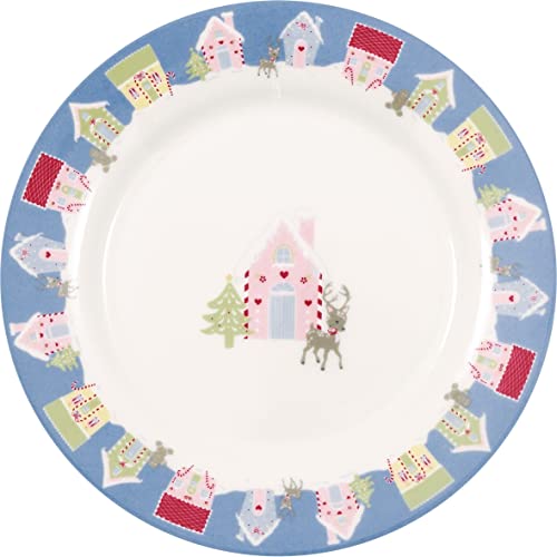 GreenGate STWPLALSH2806 Laura homes breakfast plate dusty blue 20.5 cm (1 piece)