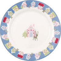 Thumbnail for GreenGate STWPLALSH2806 Laura homes breakfast plate dusty blue 20.5 cm (1 piece)