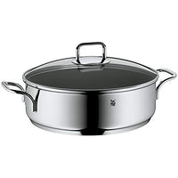 Thumbnail for WMF Schmorpfanne 28 cm hoher Rand, Bräter Induktion, Schmortopf mit Deckel 5,0l, Pfanne Induktion, Cromargan Edelstahl beschichtet, backofengeeignet, antihaftbeschichtet, hoher Rand im Sale