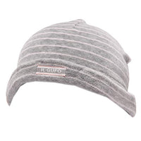 Thumbnail for Il Gufo 9299Y cuffia bimba GIRL pile gray/pink fleece fabric hat [40 CM]