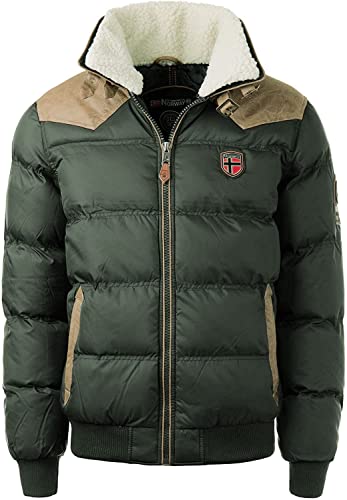 Geographical Norway Abraham men's winter jacket quilted jacket on sale