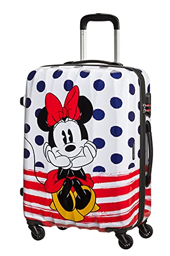 American Tourister Disney Legends - Spinner M, Children's Luggage, 65 cm, 62.5 L, Multicolored (Minnie Blue Dots) on Sale
