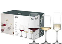Thumbnail for SCHOTT ZWIESEL Gläserset MioVino (12er-Starterset), zeitlose Weingläser und Sektgläser im Set, spülmaschinenfeste Tritan-Kristallgläser, Made in Germany (Art.-Nr. 124072) im Sale