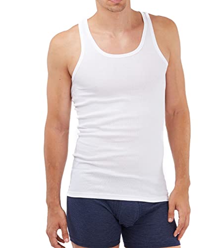 SCHÖLLER Herren Unterhemd Doppelripp | 6er Pack | 926-610 | 7/ im Sale