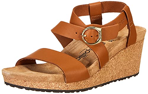 Papillio Damen Sibyl Ring-Buckle Sandale, Ginger Braun, EU Schmal im Sale