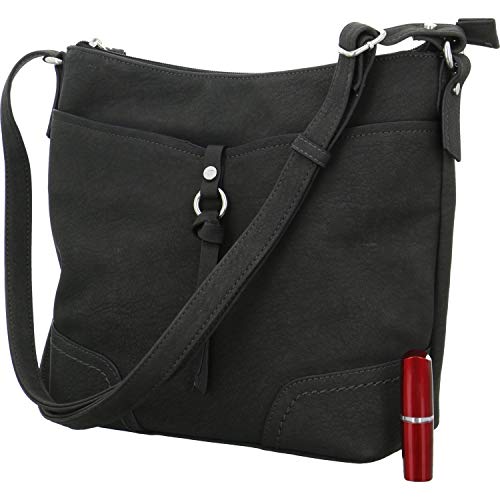 TOM TAILOR Imeri Damen Umhängetasche Crossbody Bag Klein Schwarz im Sale