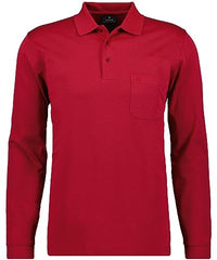Thumbnail for Ragman men's polo shirt, strawberry, on sale