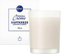 Thumbnail for Nivea Original Creme Beautiful Glass Scented Candle, With the Well-Known Cream Note, Delicate in a Frosted Glass Container, 120g on Sale