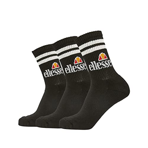 ellesse Unisex Pullo 3pk Socks, Black, 2023-12-14 00 EU on Sale