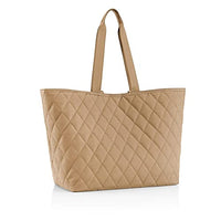 Thumbnail for reisenthel classic shopper  rhombus ginger Geräumige Shopping Bag und edle Handtasche in einem Aus wasserabweisendem Material im Sale