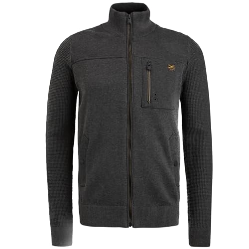 PME Legend Half Zip Collar Cotton Knit - im Sale