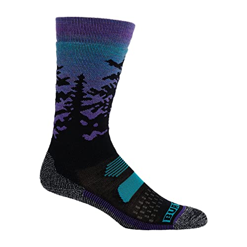 Burton Unisex Kids' Performance Midweight Snowboard Socks, Sunrise, 8 Years EU on Sale