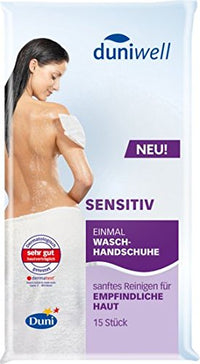 Thumbnail for Duni Einmal-Waschhandschuhe Sensitiv weiß 15 x 22 cm 15 St. im Sale
