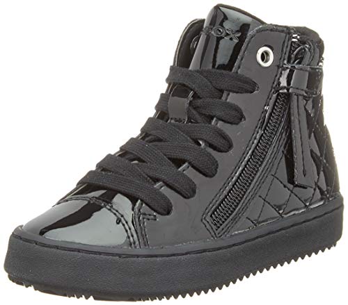Geox Girls' J Kalispera Girl D Sneakers, Black, 34 EU on Sale