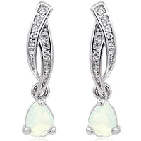 Thumbnail for Earrings stud earrings with branded crystals silver ladies NOBEL SCHMUCK on sale