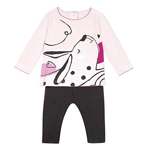 Catimini Baby Mädchen Zweiteiler Shirt und Reversible Hose-59 - Babymode : Baby - Mädchen im Sale