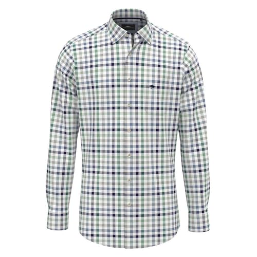 FYNCH-HATTON Casual-Fit Shirt Combi Check - on sale