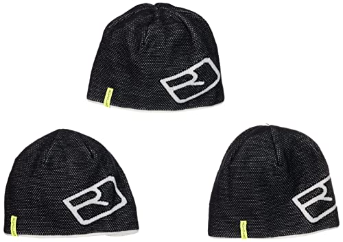 ORTOVOX Merino Logo Knit Beanie Mütze für Erwachsene, Unisex im Sale