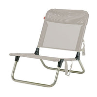 Thumbnail for Jan Kurtz Quick Strandstuhl mit Gestell aus Aluminium und Bezug aus Kunststoffgewebe, in der Farbe: Taupe, Maße: 64 x 49 x 62 cm, 492093 im Sale