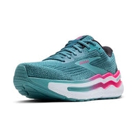 Thumbnail for Brooks Women's Ghost Max 2 Sneaker, Storm Blue Knockout Pink Aqua, 38.5 EU on sale