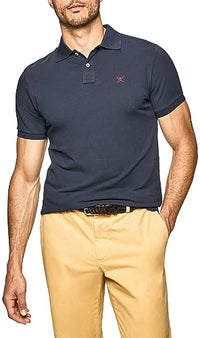 Thumbnail for HACKETT LONDON Herren Slim Fit Logo Polo Shirt, Blue (Navy), im Sale