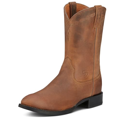ARIAT Herren Heritage Roper Western Boot Westernstiefel, Schwarz, EU im Sale