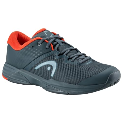 HEAD Revolt Evo 2.0 Men's Tennis Shoes, Dark Grey/Orange on Sale