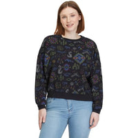 Thumbnail for Ragwear Lollita Print GOTS Sweater Women (Black, S) on sale