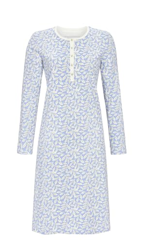 Ringella nightdress with button placket in Smoke, on sale
